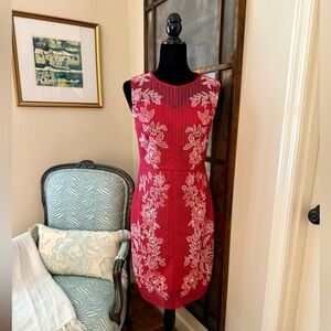 ETCETERA Embroidered Lace Dress